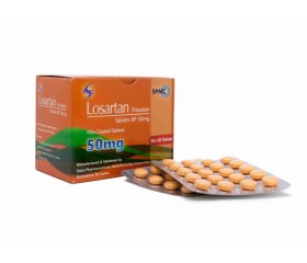 Losartan  potassium Tablets BP 50 mg ( Blister)