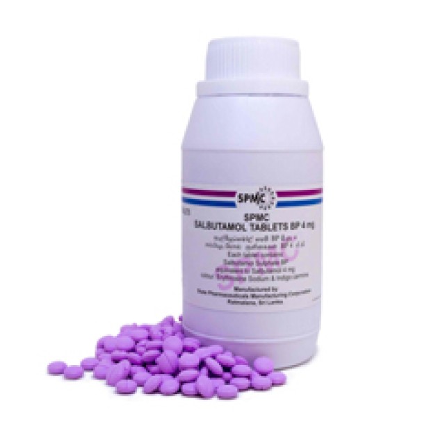 Salbutamol Tabltes BP 4 mg