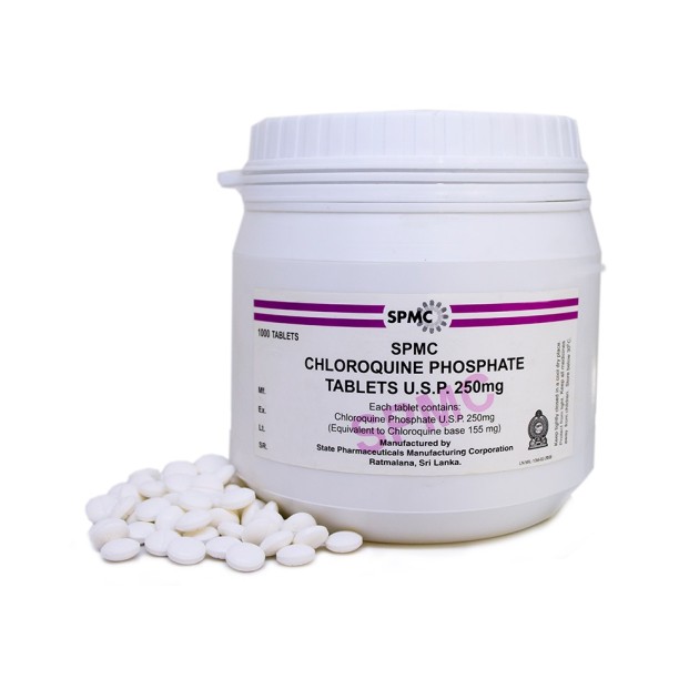 Chloroquine Phosphate Tablets USP 250 mg