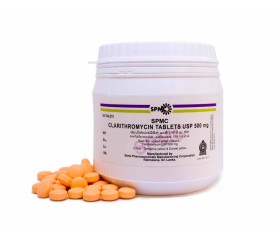 Clarithromycin Tablets USP 500 mg